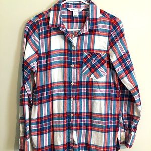 Women’s Old Navy Classic Flannel Shirt Small